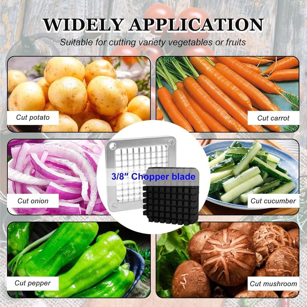 Replacement Chopper 3/8" Blade, Commercial 3/8‘’ blade