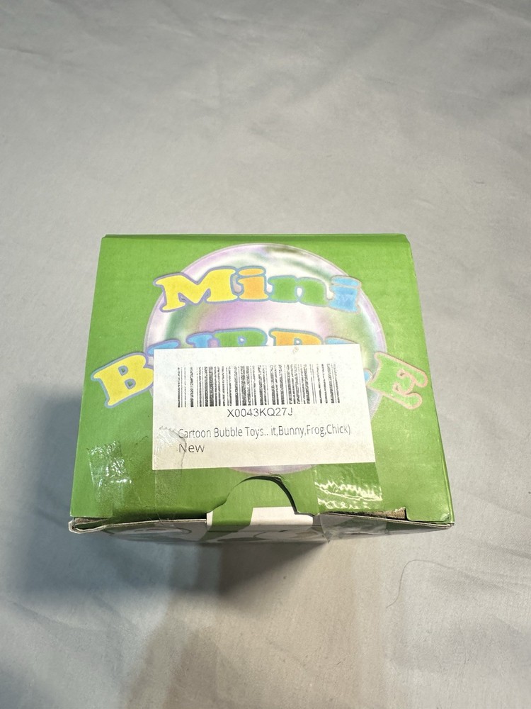 Mini Bubble Wand 9 PC. Cartoon Bubble Set For Kids