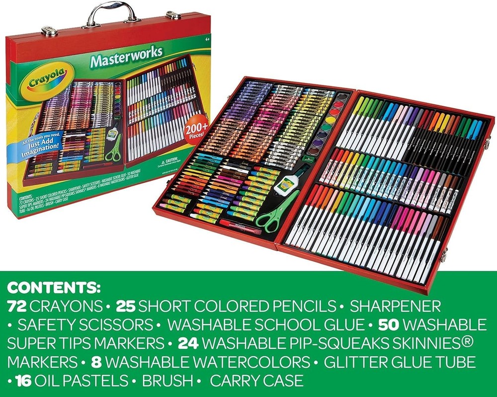 crayola masterworks art set