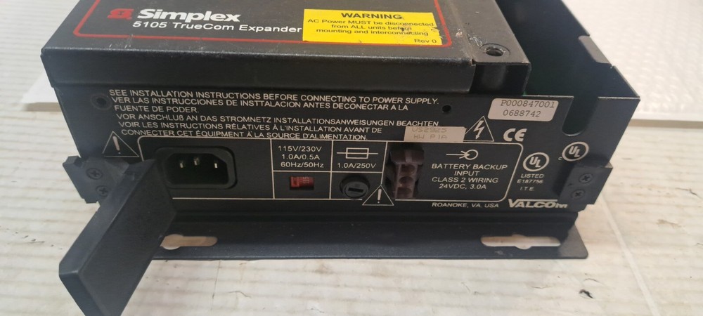 Valcom Simplex 5105 TrueCom Expander