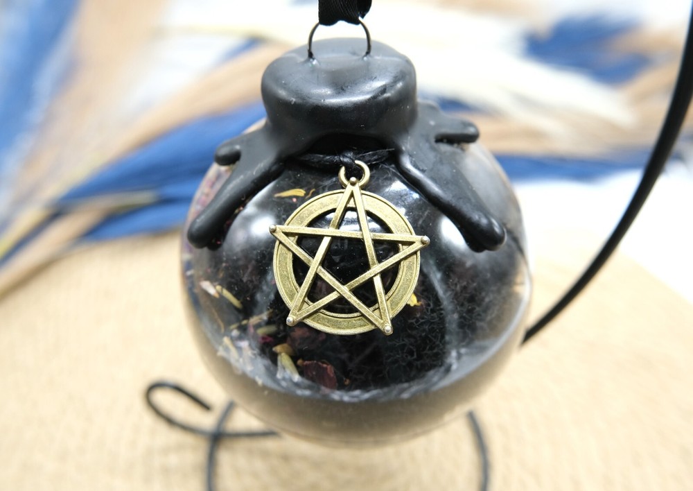 Protection Spell Witch Ball - Witchy Decor