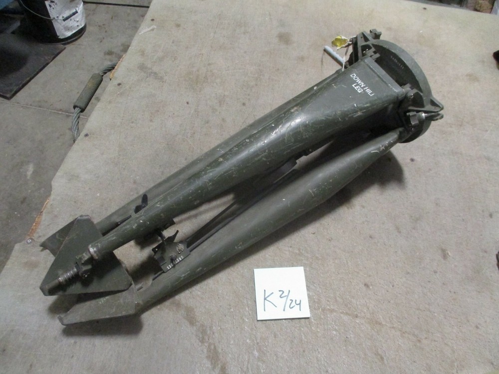 Used Aluminum Tripod, 16" when Deployed, for Viewer, Military Equipment