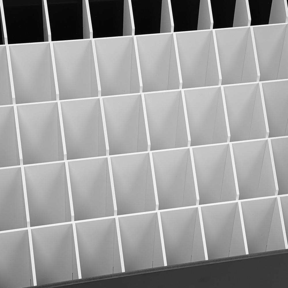 50-Slot Rolling File Organizer on Wheels for Blueprints and Documents