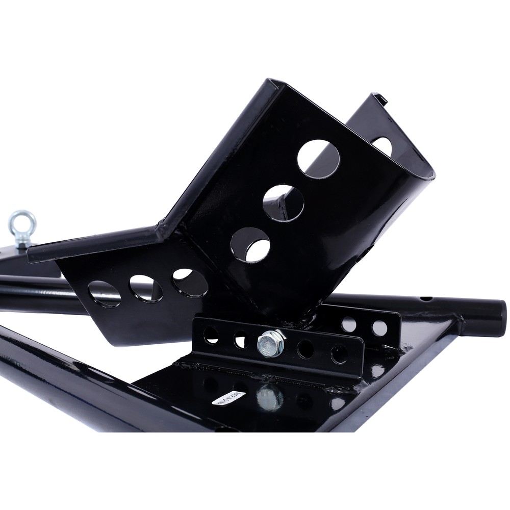 Motorcycle Front Tire Chock, for 17"-21" Wheels Locking Adjusting Stand