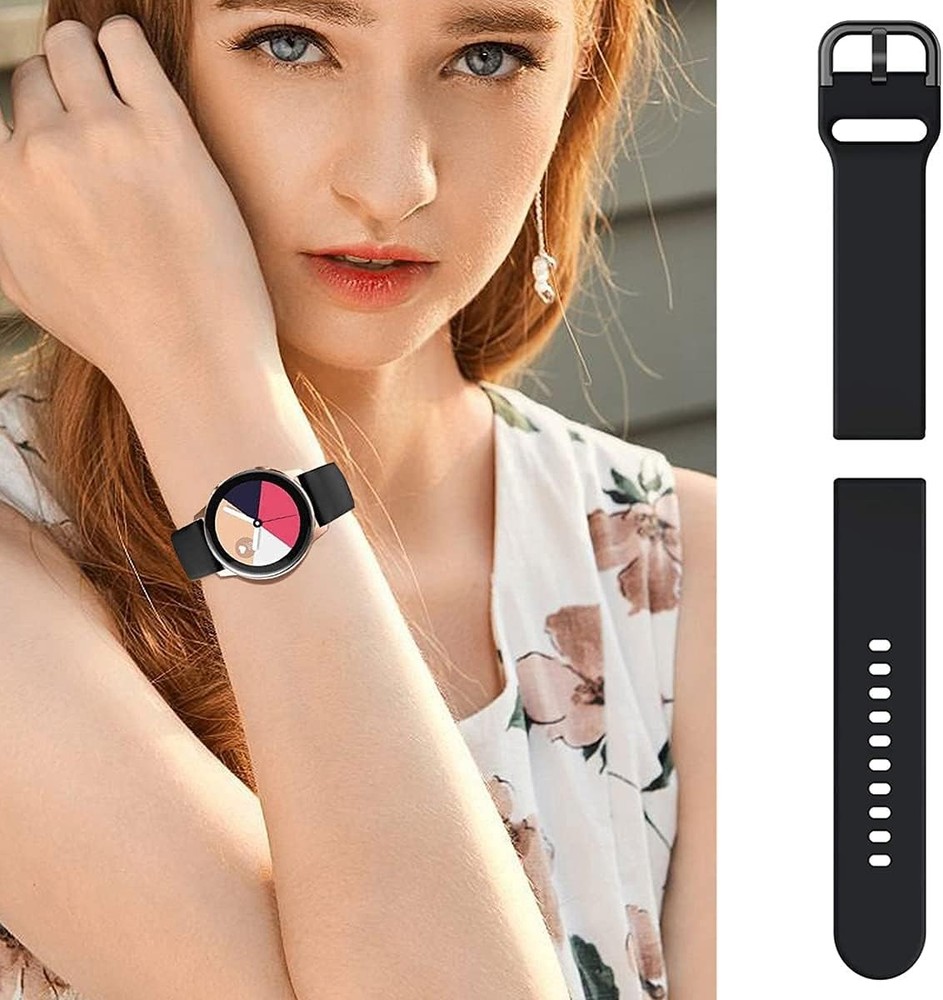 Samsung Galaxy Watch Active 40mm/44mm Compatible Silicone Strap