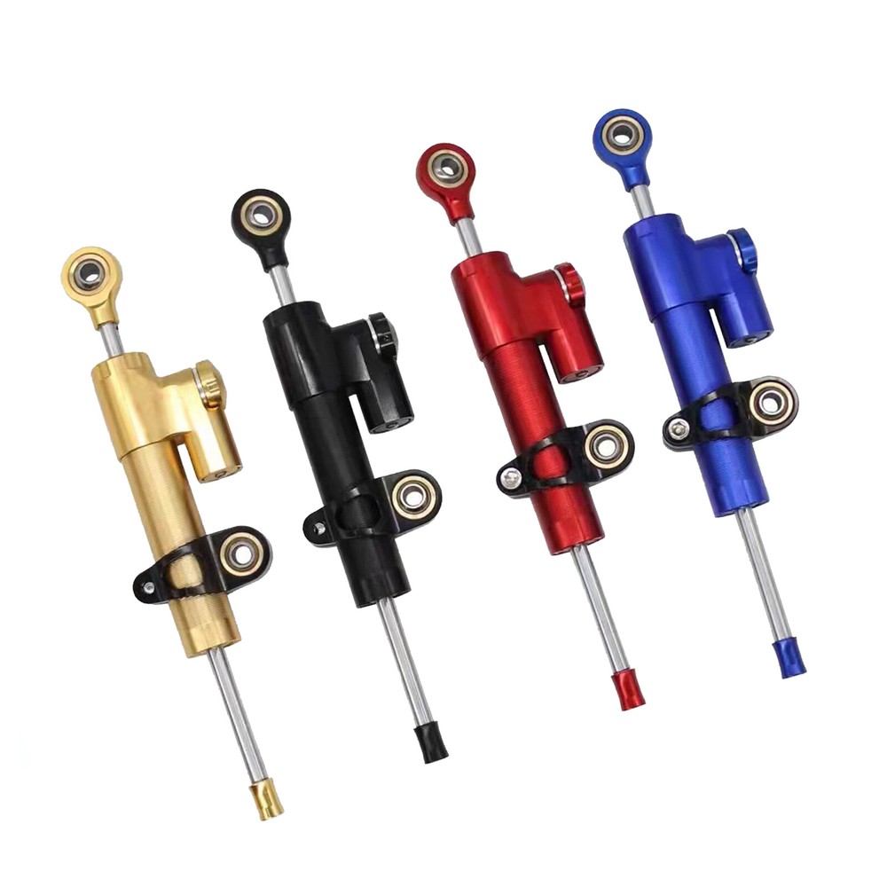 CNC Steering Damper Motorcycle Stabilizer Linear Reversed Control Universal