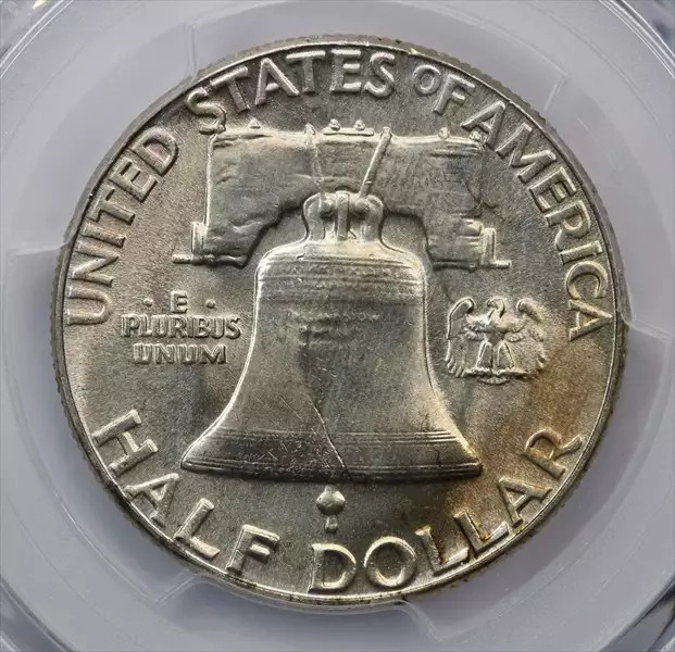 1960 Franklin Half Dollar PCGS MS65FBL
