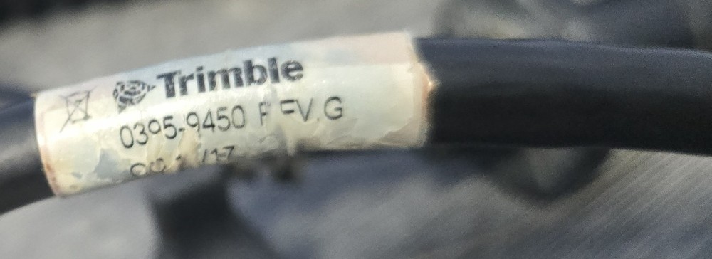 TRIMBLE 0395-9450 CABLE COILED ( INV12-BINY001C)