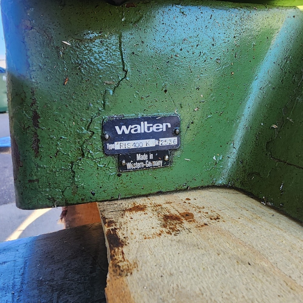 Walter RIS400K 16" Precision Tilting Rotary Table