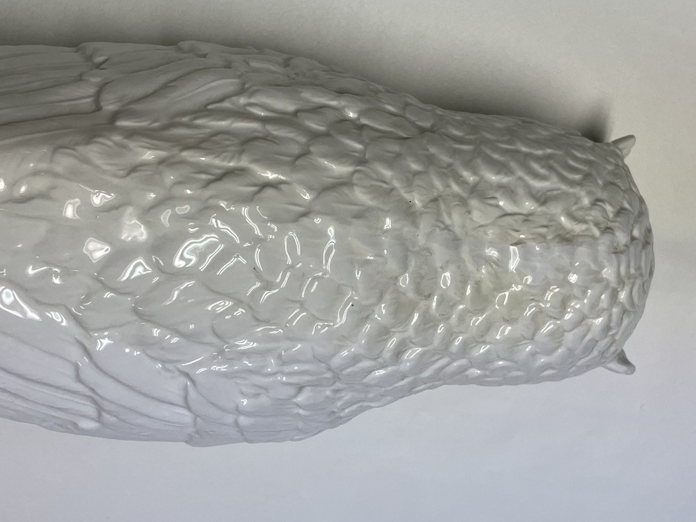 LARGE VINTAGE WHITE OWL 15” CERAMIC