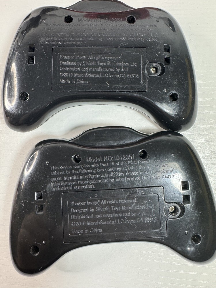 Sharper Image Remote Control Robot Set Multiplayer RC Red And White Tested