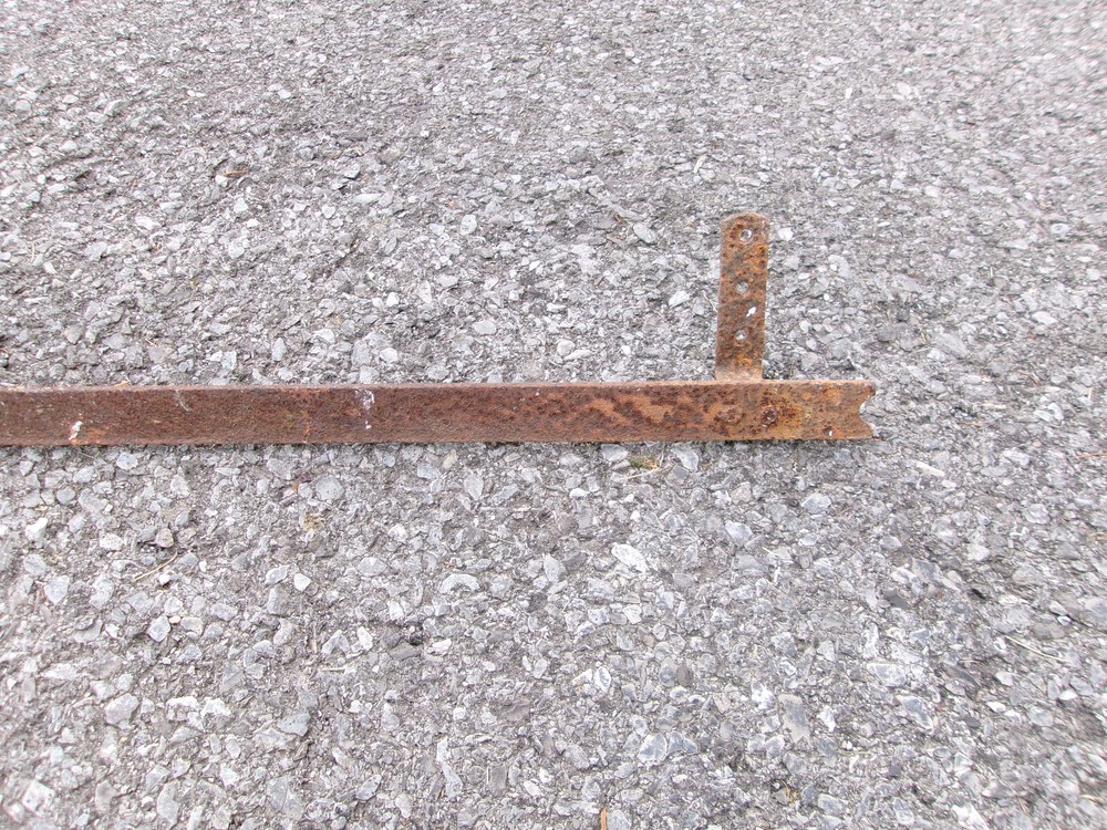 Barn Door Roller Flat Bar Track for Barn Door Rollers 1 Section 6 ft