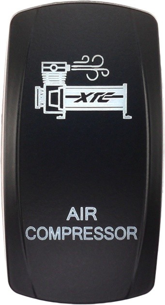 XTC Power Dash Switch Rocker Face Plate Air Compressor