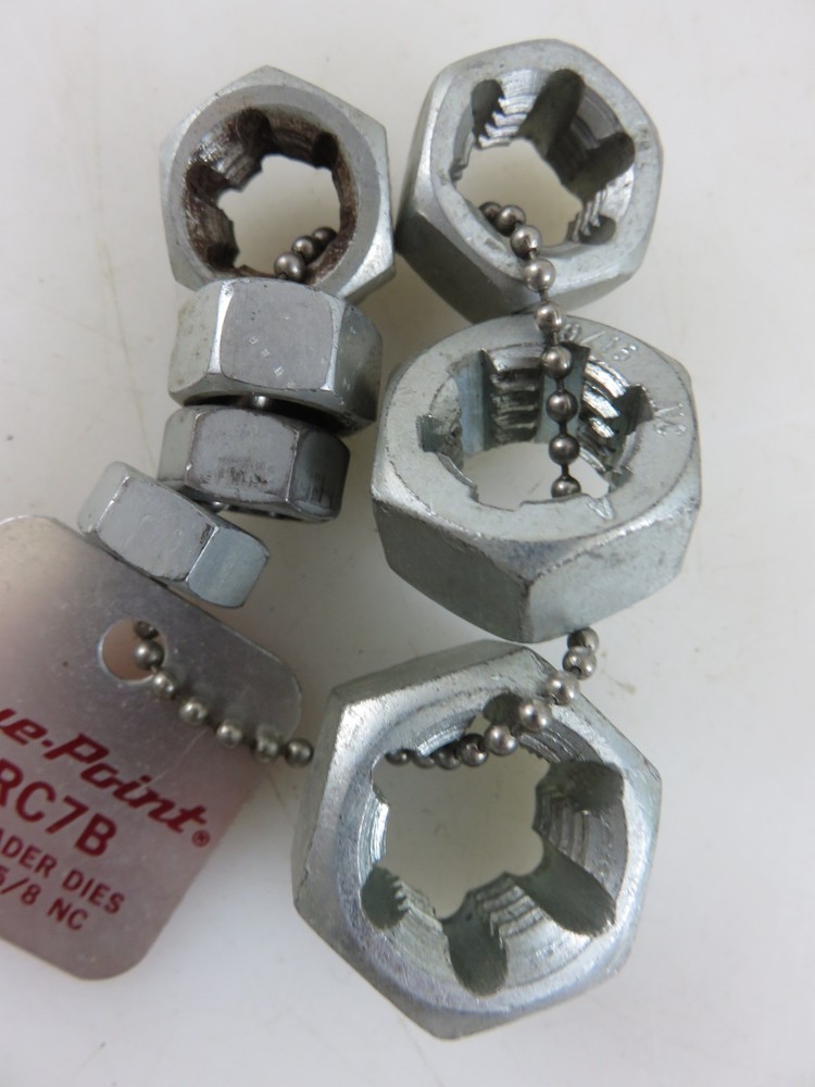 Blue Point TRF7B Fine & TRC7B Course 1/4"-5/8" Rethreader Die Sets 14pc Total