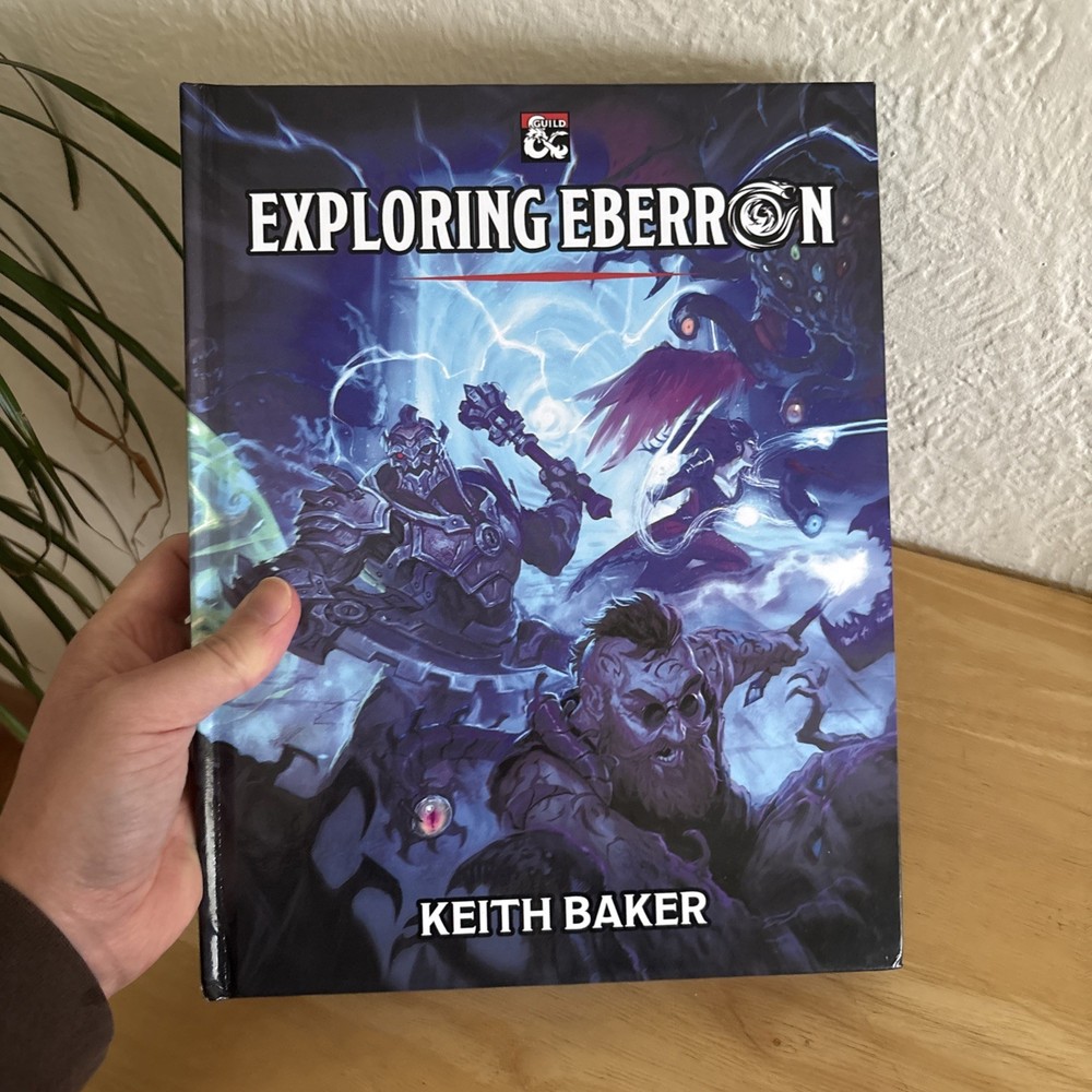 Dungeons and Dragons 5th edition Exploring Eberron by Keith Baker