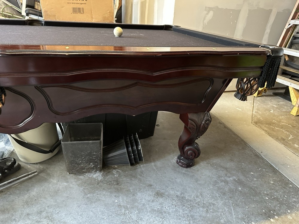 STONE POOL TABLE