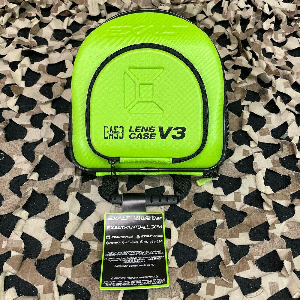 NEW Exalt V3 Universal Carbon Lens Case - Lime/Lime