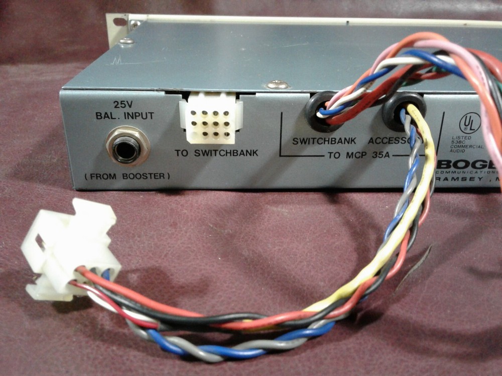 Bogen Communications MCP-B Intercom B Program Control Panel