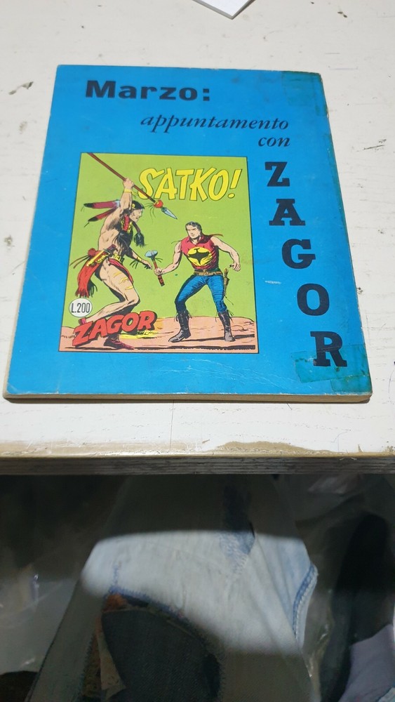 ZAGOR ZENITH ORIGINAL NO. 95 GOOD CONDITION