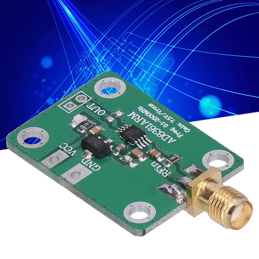 Frequency Detector Module RF Microwave AM Detection Board 0.1‑2.5GHz Accessory ˇ