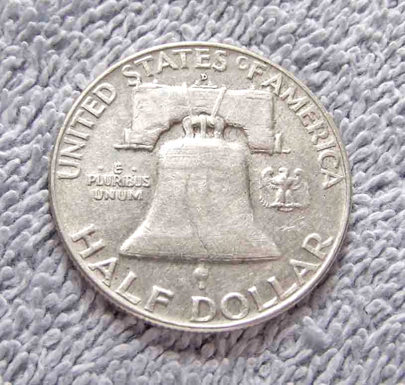 1958-D Franklin Half Dollar #22