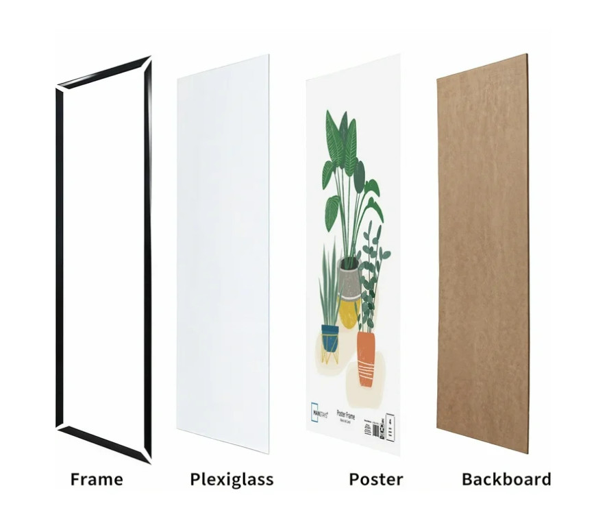 Mainstays 27'' x 40'' Black Basic Poster Frame