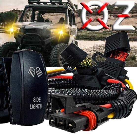 Pulse Power Busbar Plug Wire Kit + Side Light On/Off Rocker Switch XPEDITION ADV