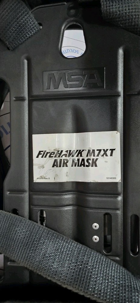 msa firehawk m7xt Air Mask Scba ( Without Mask )