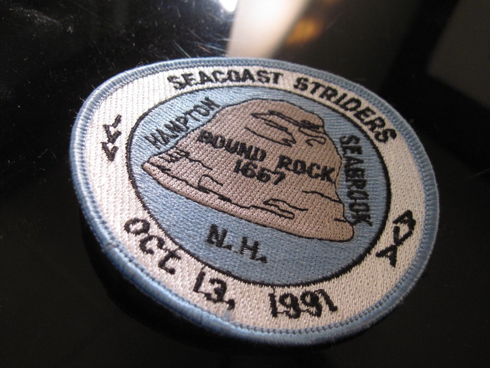1991 Seacoast Striders Bound Rock NH patch
