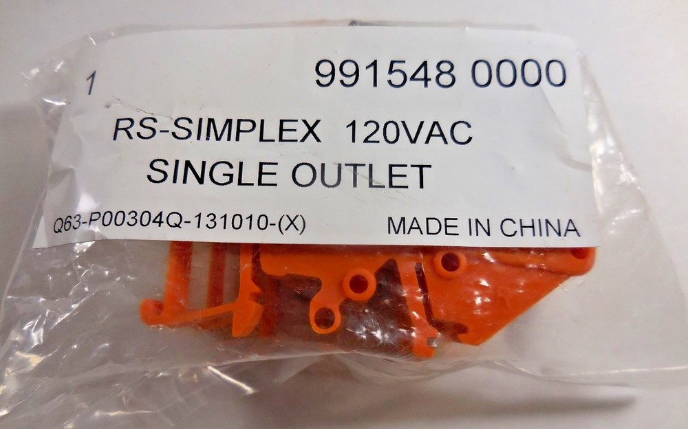 Weidmuller RS-Simplex 120 VAC Single Outlet