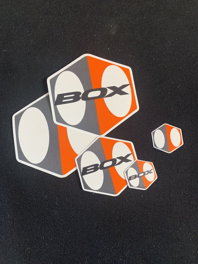 BOX Components Decal 5 Pack (1) Of Each Variation