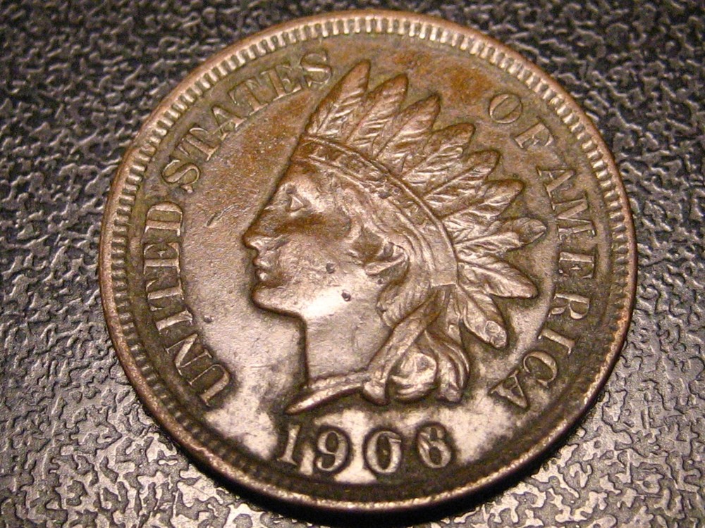 1906 Indian Head Cent AU