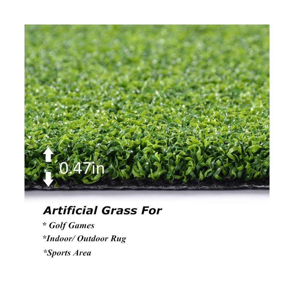 Golf Putting Green Turf (0.47" Custom Size) 5FTx10FT Multi-use Artificial Gra...