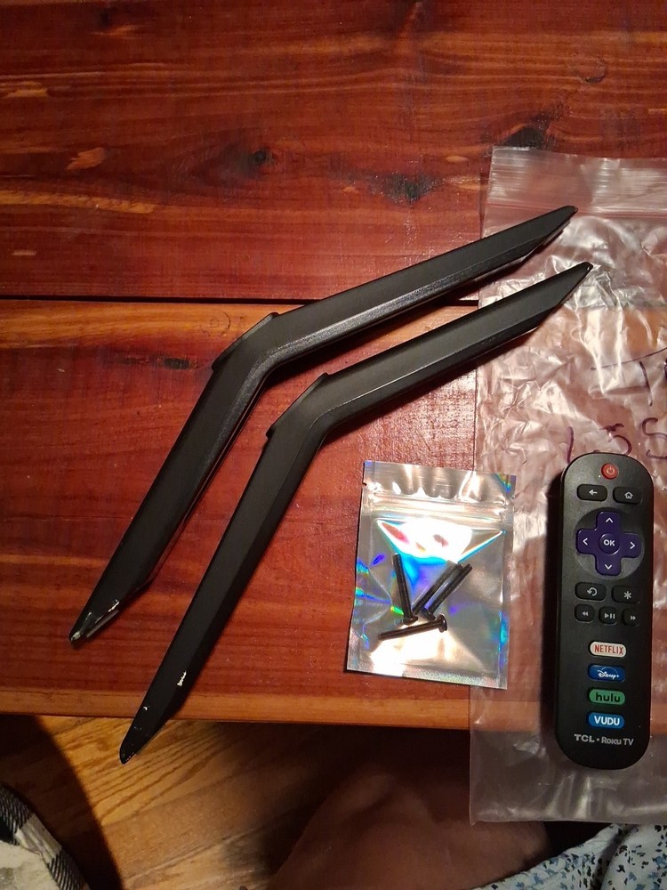 TCL Legs w/screws, Remote Control 65S431