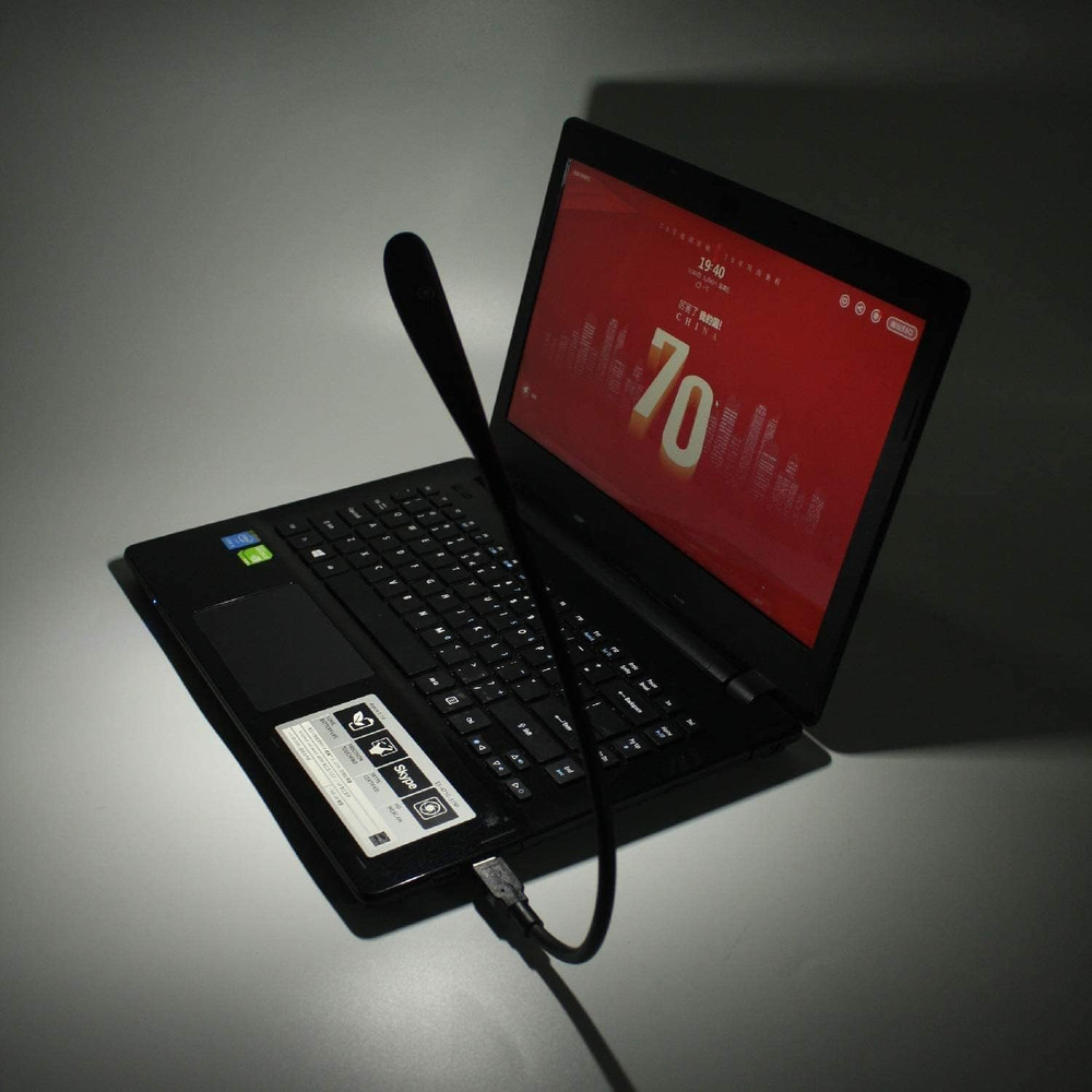 Dimmable USB Lamp, Flexible Keyboard Light, Mini USB Light for Laptop