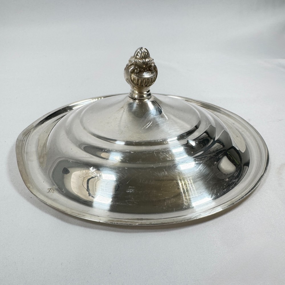 Vintage Covered Serving Dish Silver Plated (See Description)