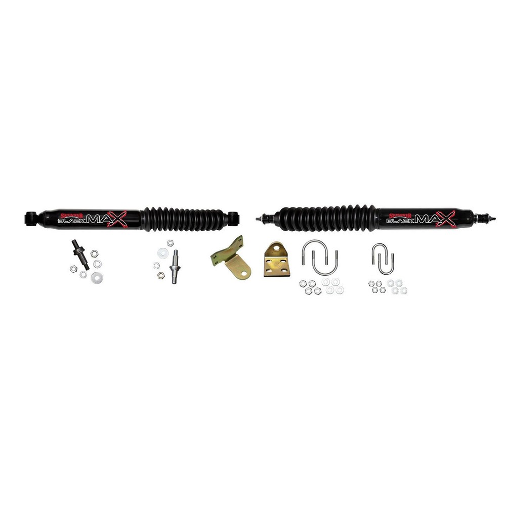 Skyjacker 8255 Black Dual Steering Stabilizer Kit