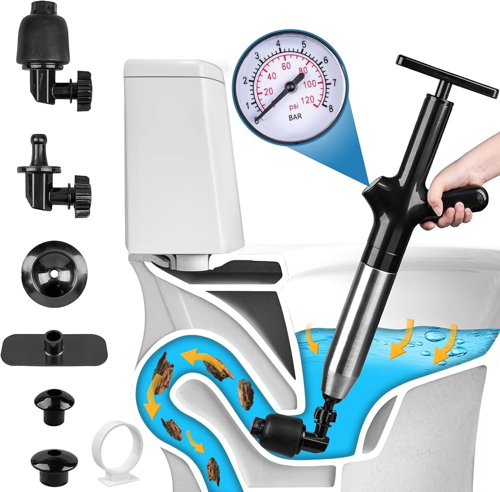 Destapa Caños Destapacaños Destapador De Baños Inodoro Destapar Drenaje Bano,,,,