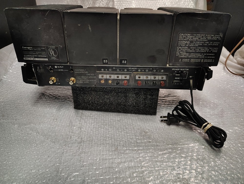 Mitsubishi DA-A15DC power amplifier