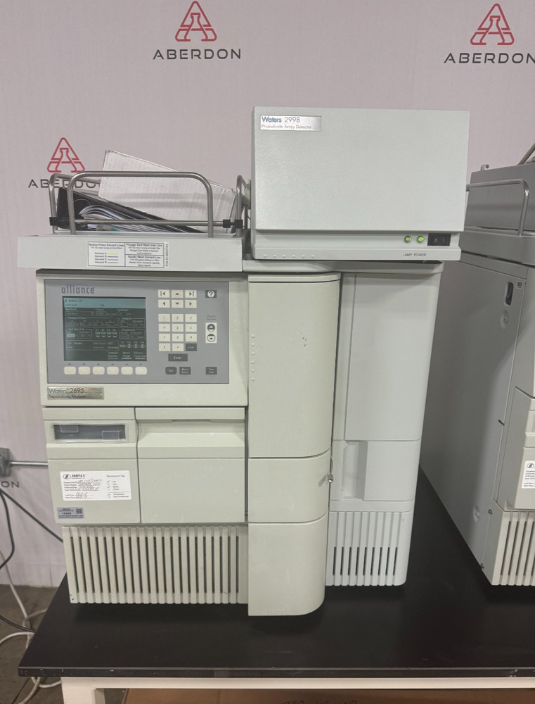 Waters 2695 Separations Module 2998 PDA Detector HPLC System   #18066