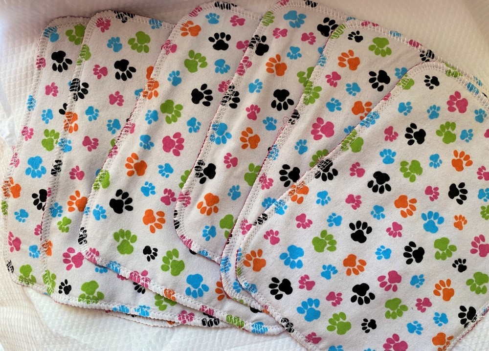 7 GUINEA PIG HEDGEHOG HAMSTER GERBIL  LAP PLAY WEE DRIP PADS- paws - bundle  165
