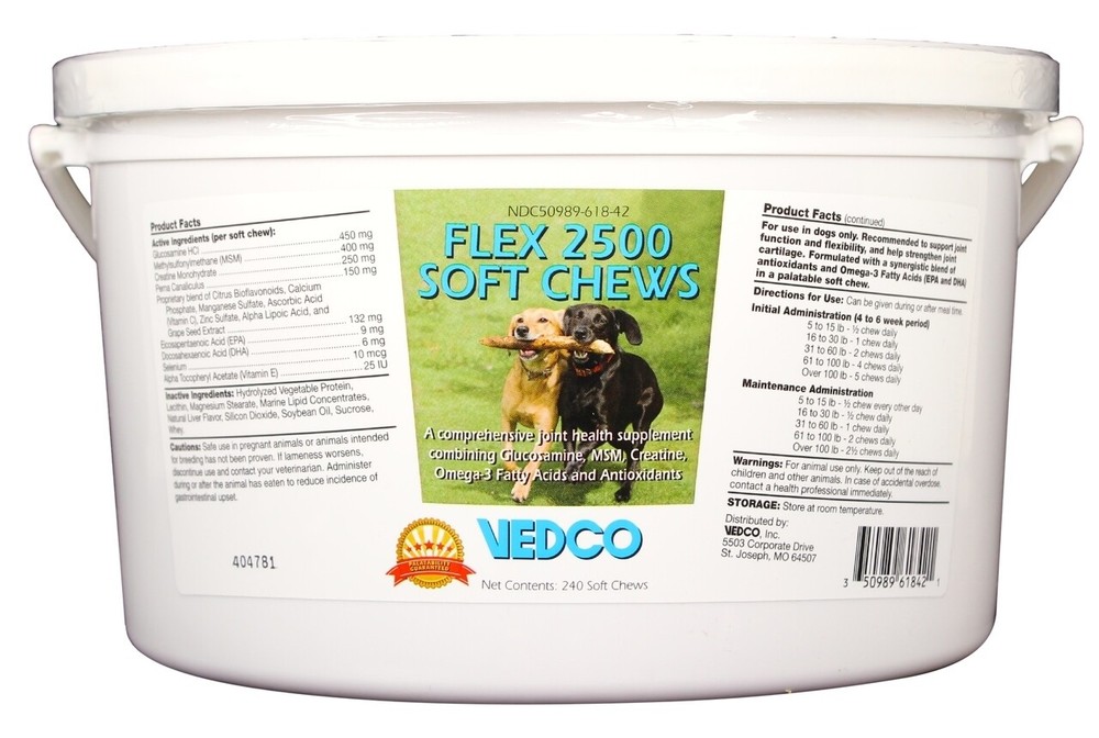 Flex 2500 Soft Chews (240 count)