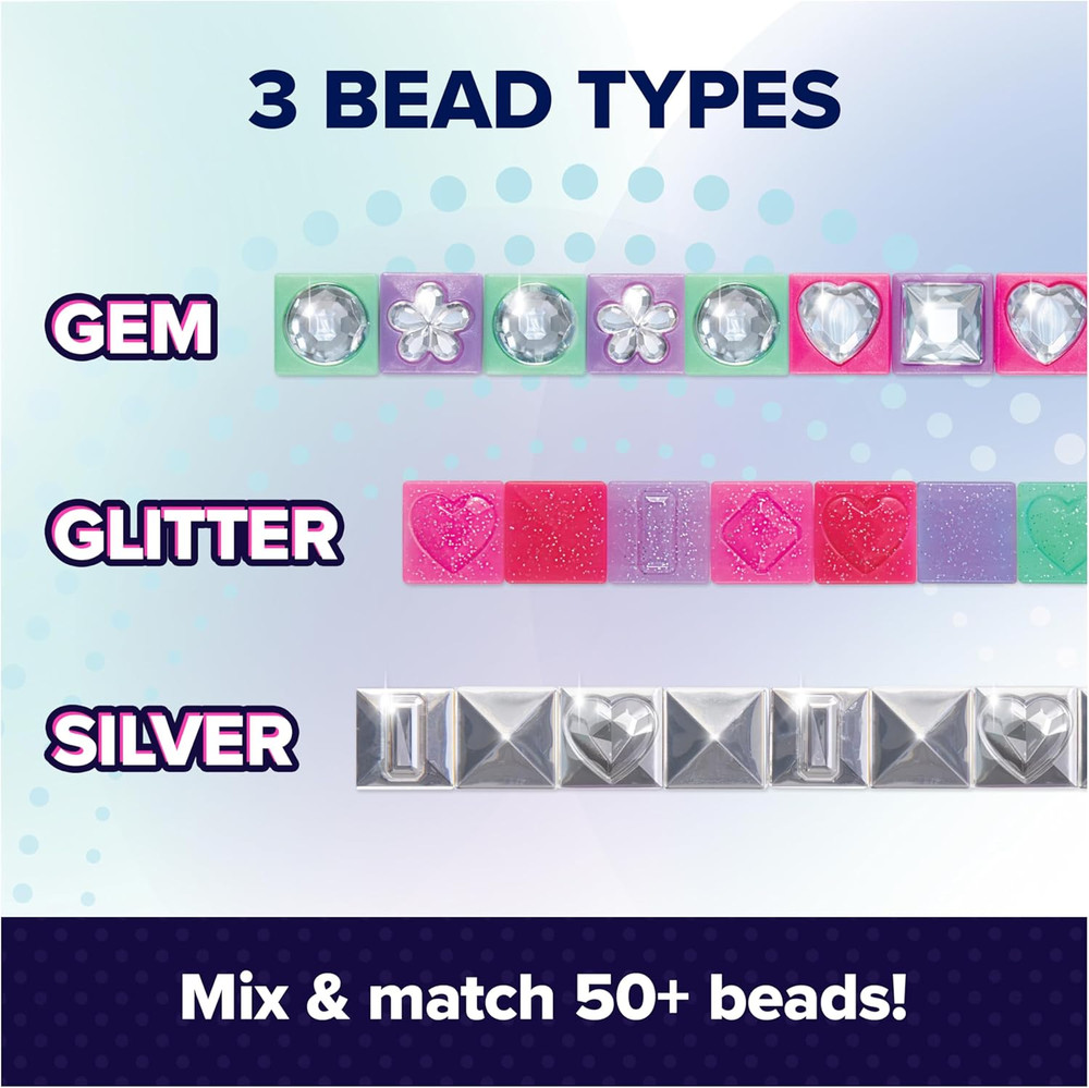 , Popstyle Expansion Pack, Bracelet Making Kit, over 50 Gem Beads, Makes 3 (Pack