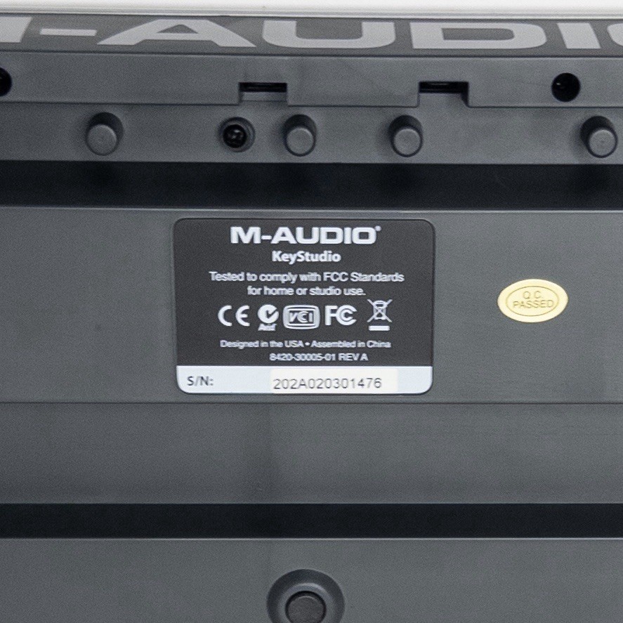 M-Audio NOT TESTED (KeyStudio) 49 - 49 Key USB MIDI Keyboard Controller