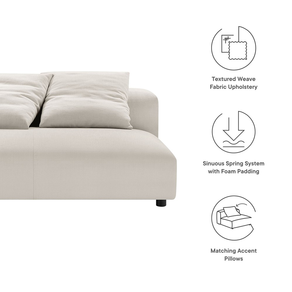 Solace Armless Loveseat