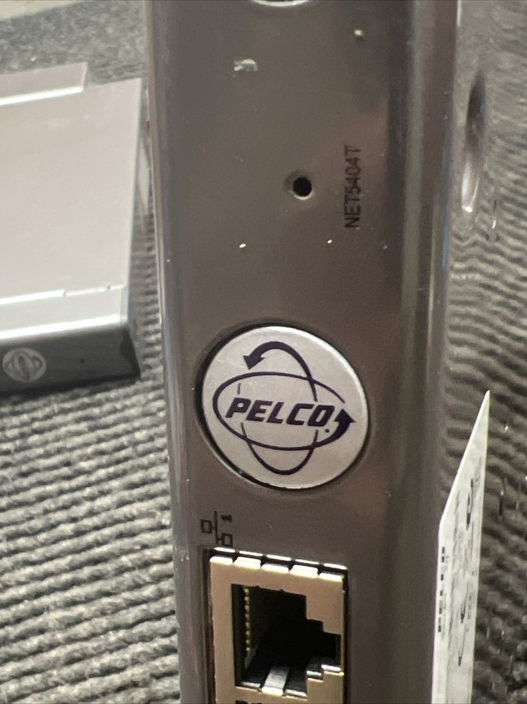Lot of 2 Pelco NET5404T Network Video Encoder NET5404 W/ Video Analytics
