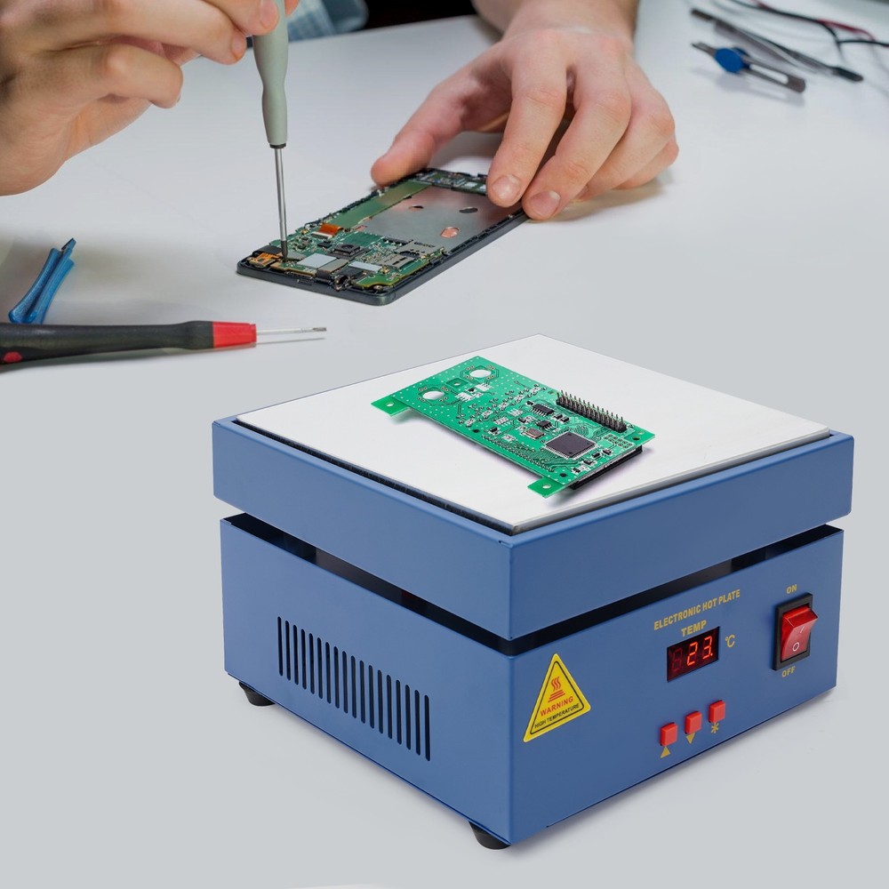 High-Performance Electronic Hot Plate with Precise Temperature Control