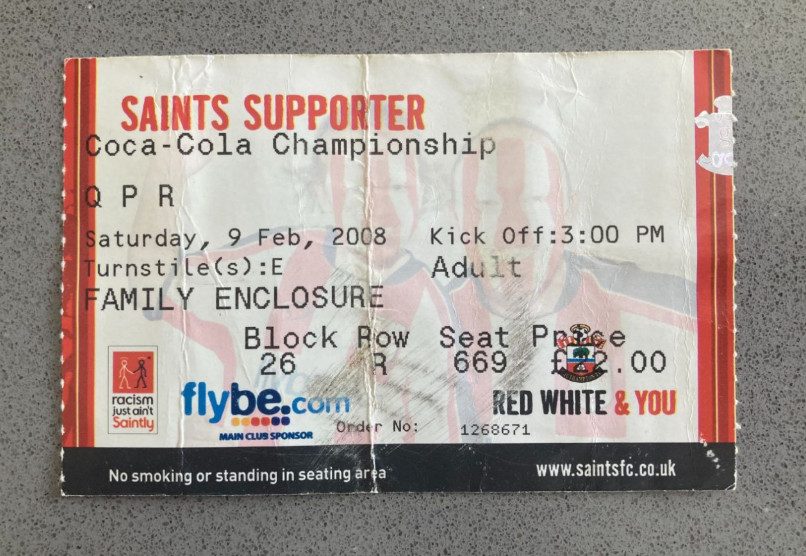 Southampton v Queens Park Rangers 2007-08