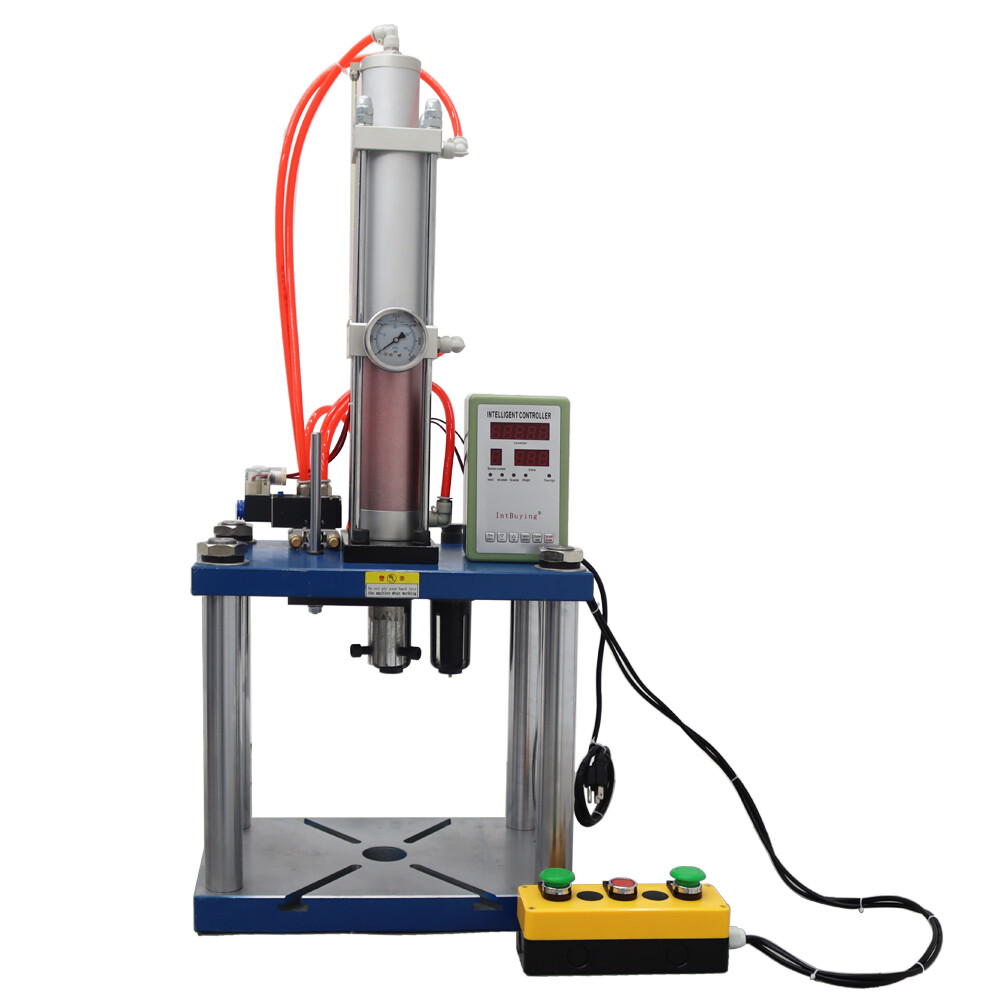 6614Lbs/3Ton Pressure Pneumatic Punch Press Machine with Display Controller 110V