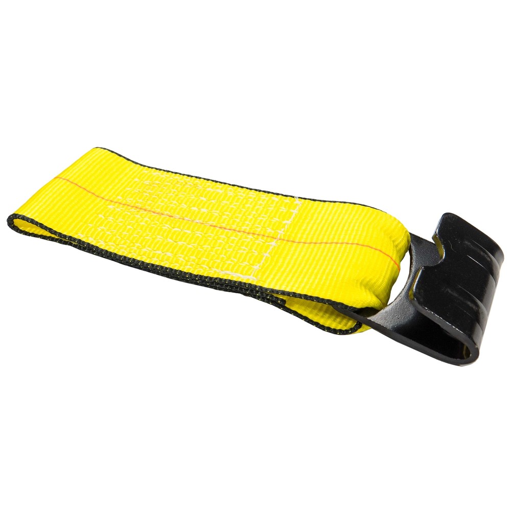 USCC 4" X 11" Yellow Fixed End w/Flat Hook and Bolt Loop